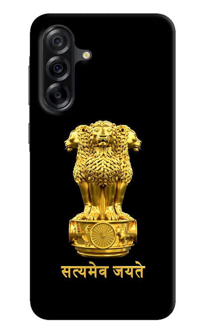 Satyamev Jayate Golden Samsung A36 5G Back Cover