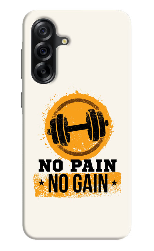 No Pain No Gain Samsung A36 5G Back Cover