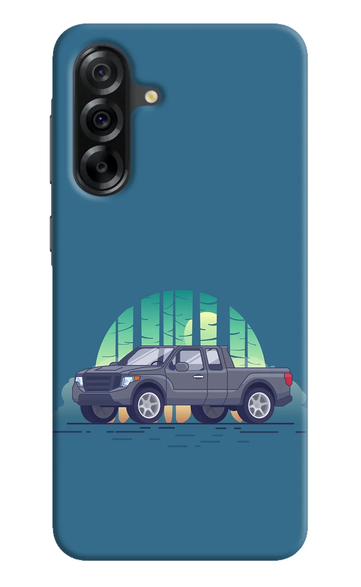 Retro Garage Vibe Samsung A36 5G Back Cover