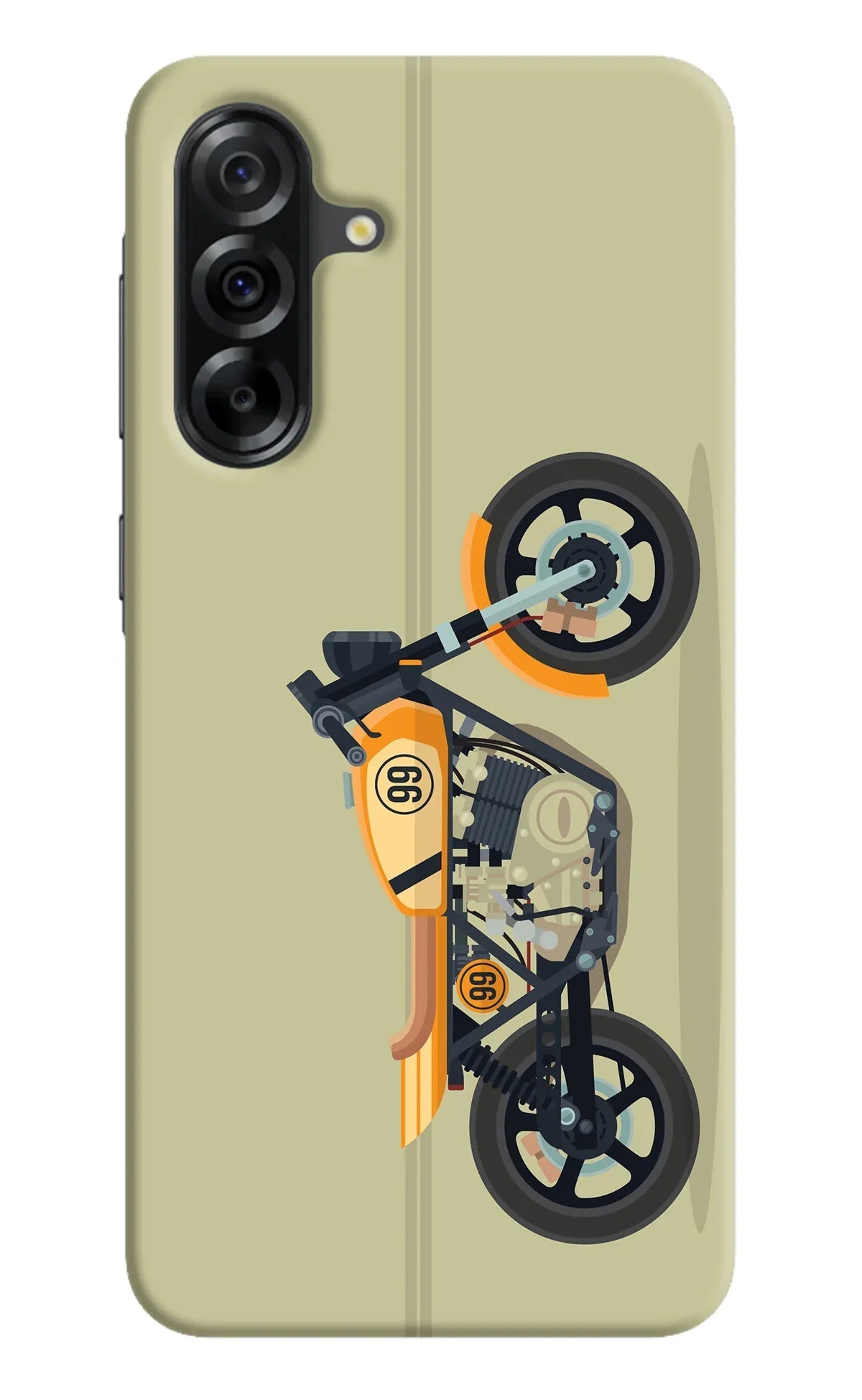 Vertical Speedster Samsung A36 5G Back Cover