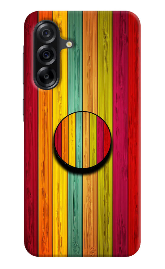 Multicolor Wooden Samsung A36 5G Pop Case