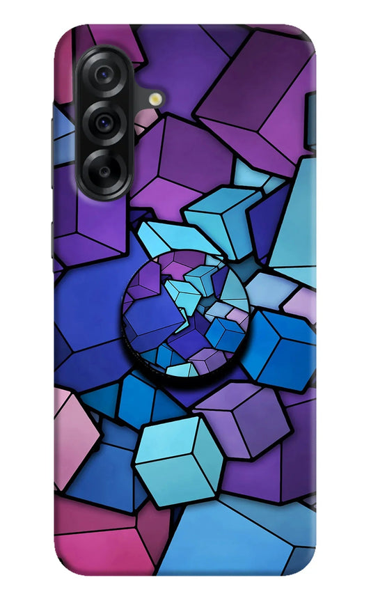 Cubic Abstract Samsung A36 5G Pop Case