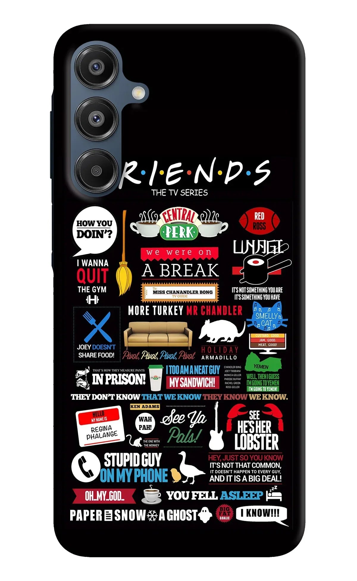 FRIENDS Samsung A16 5G Back Cover