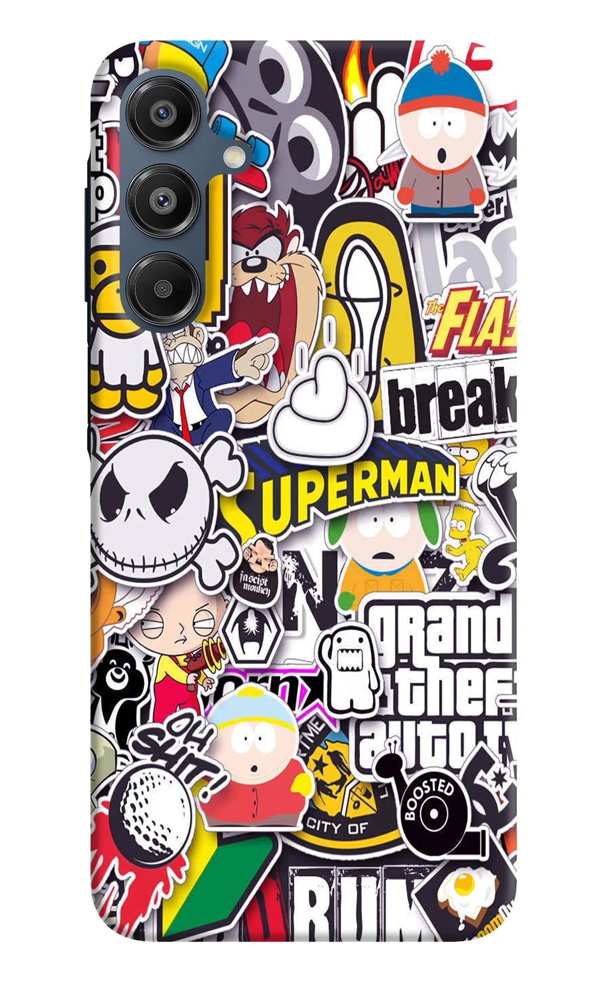Sticker Bomb Samsung A16 5G Back Cover