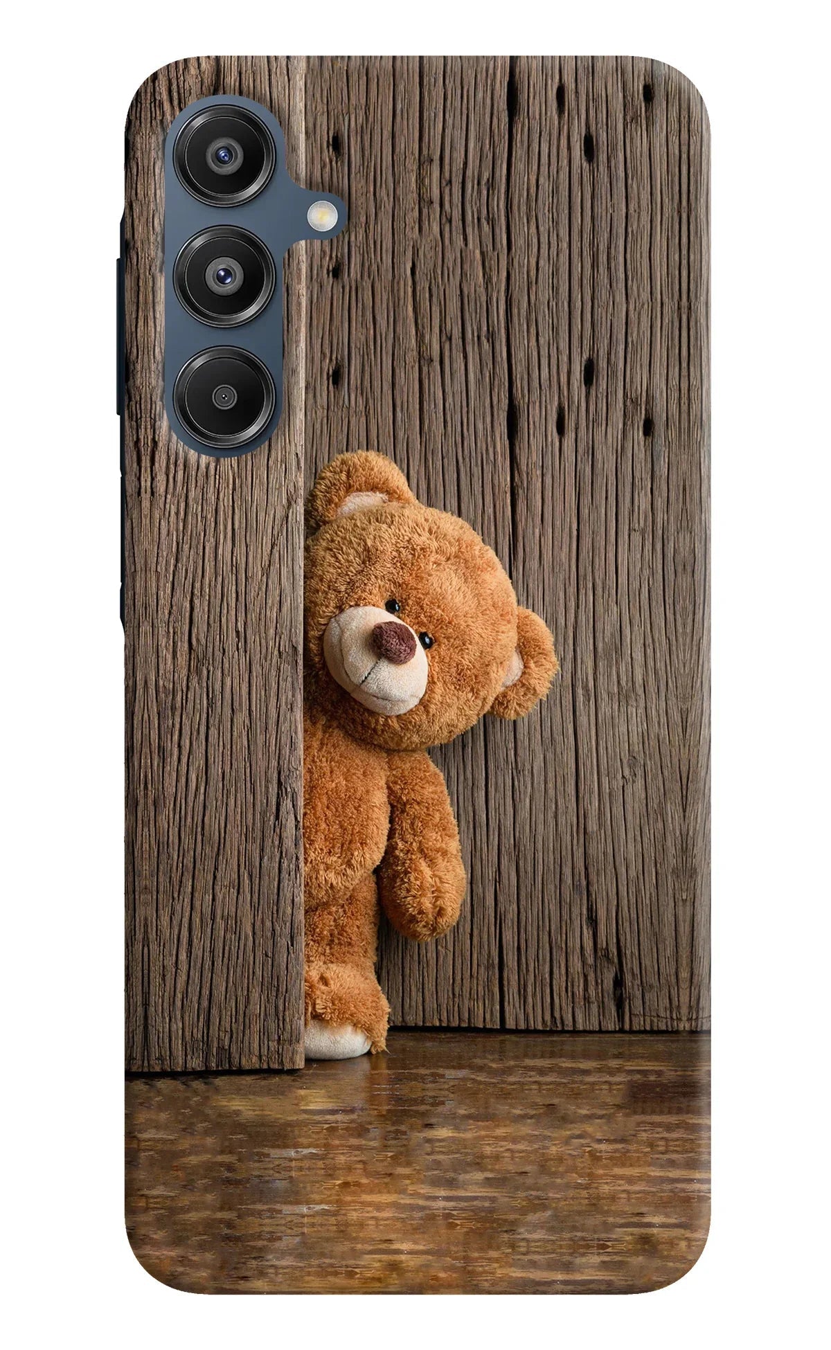 Teddy Wooden Samsung A16 5G Back Cover