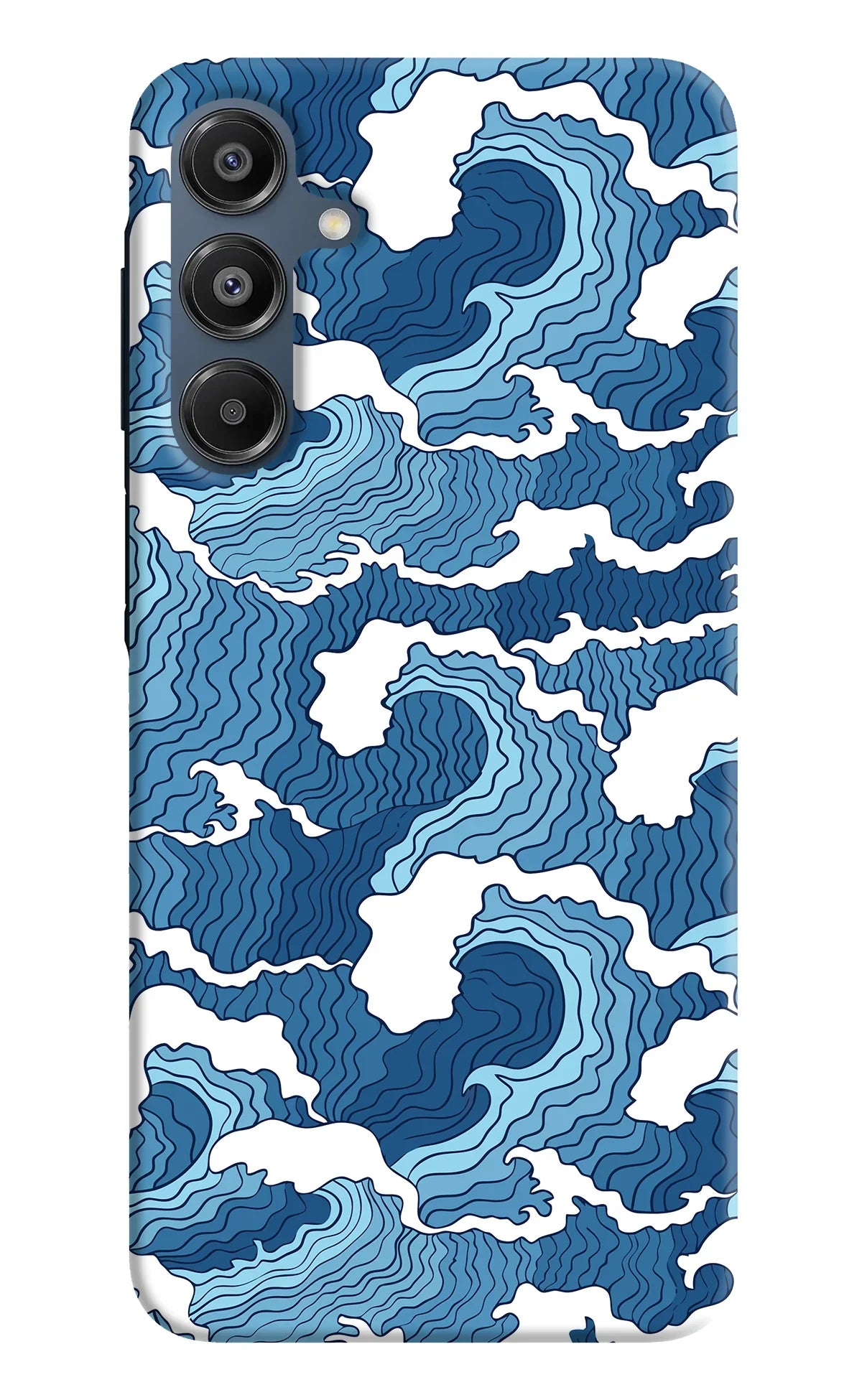 Blue Waves Samsung A16 5G Back Cover