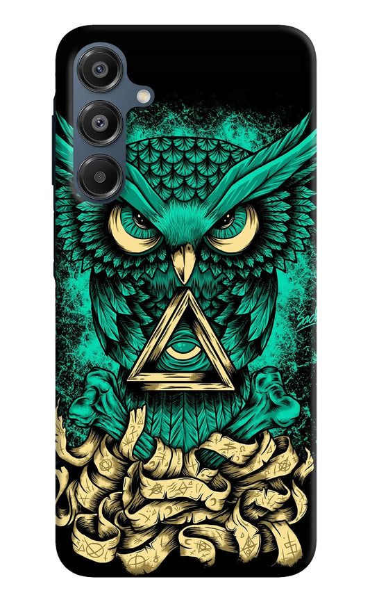 Green Owl Samsung A16 5G Back Cover