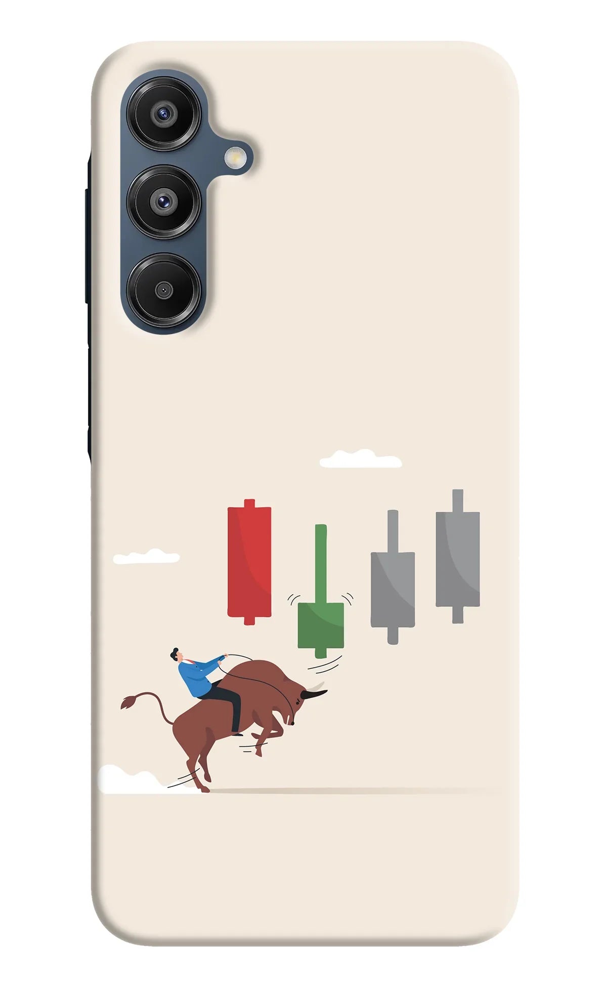 Bull Trading Momentum Samsung A16 5G Back Cover