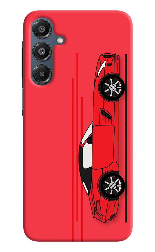 Red Velocity Samsung A16 5G Back Cover