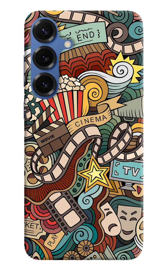 Cinema Abstract Samsung S25 Back Cover