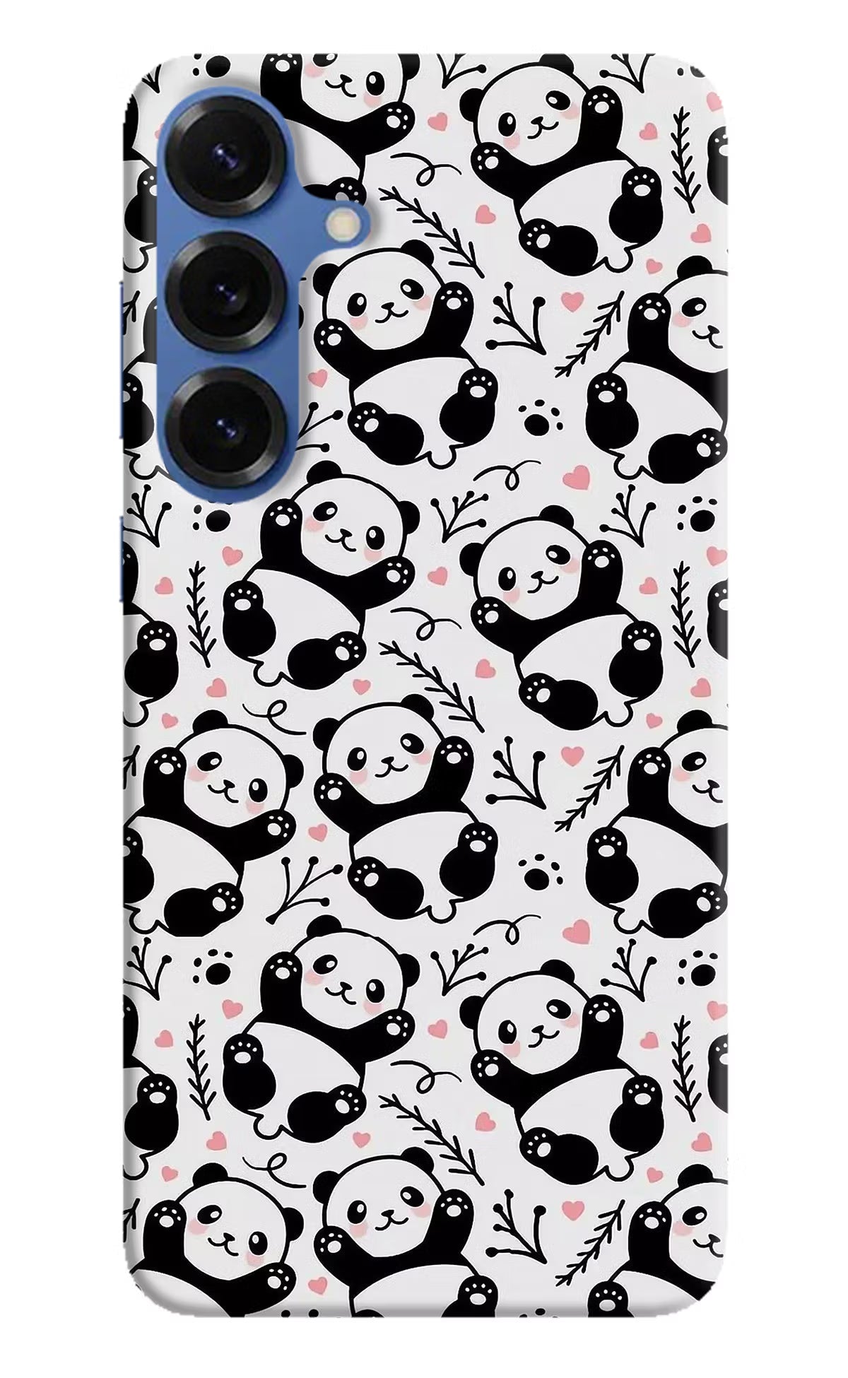Cute Panda Samsung S25 Back Cover