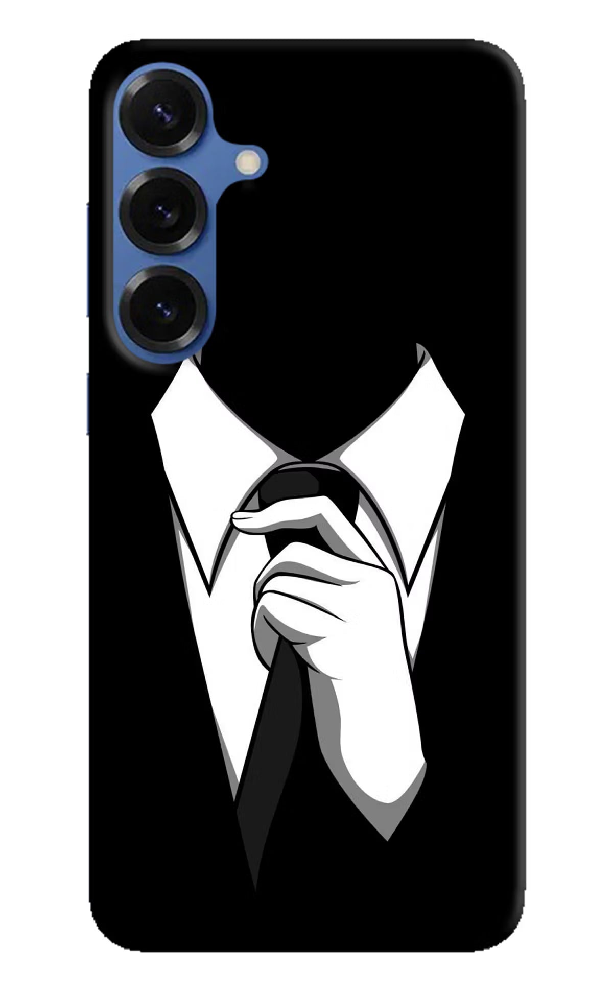 Black Tie Samsung S25 Back Cover