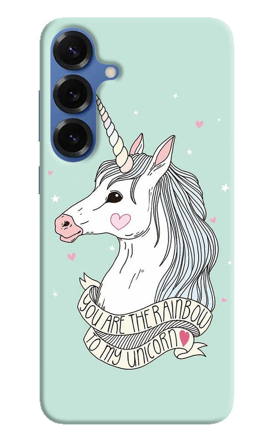Unicorn Wallpaper Samsung S25 Back Cover