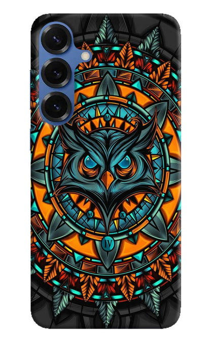 Angry Owl Art Samsung S25 Back Cover
