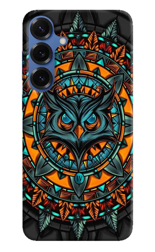 Angry Owl Art Samsung S25 Back Cover