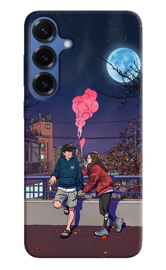 Chilling Couple Samsung S25 Back Cover