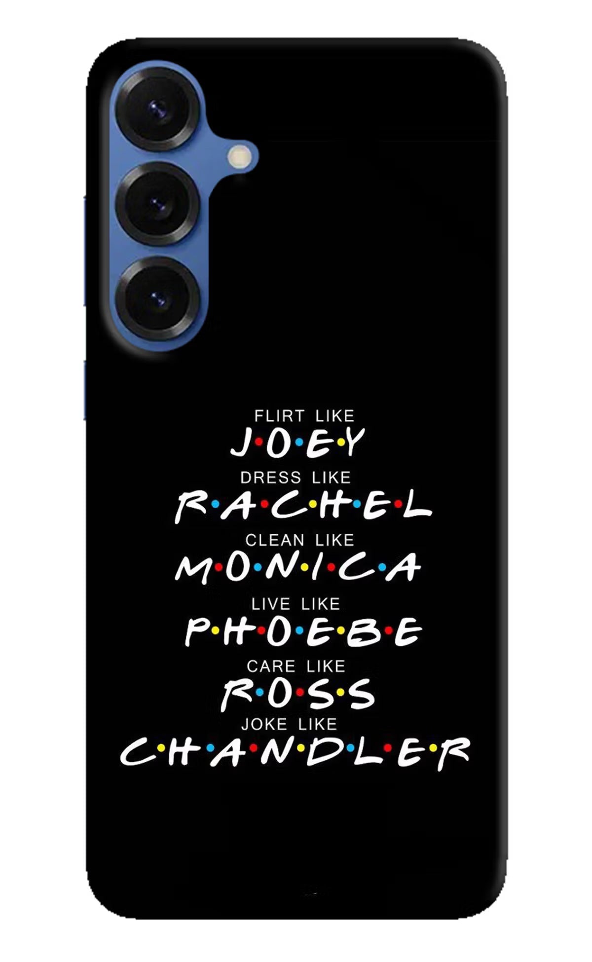 FRIENDS Character Samsung S25 Back Cover