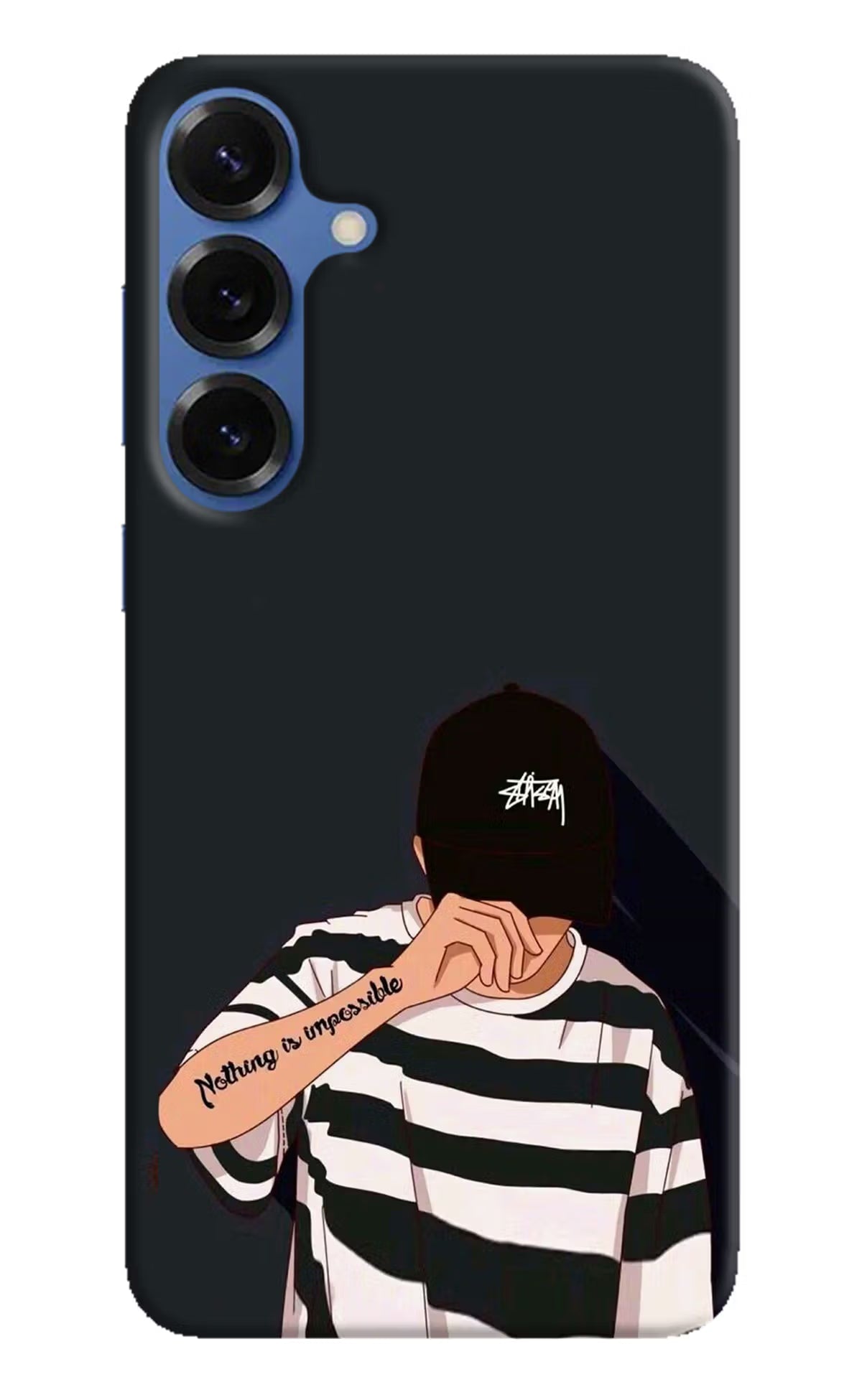 Aesthetic Boy Samsung S25 Back Cover