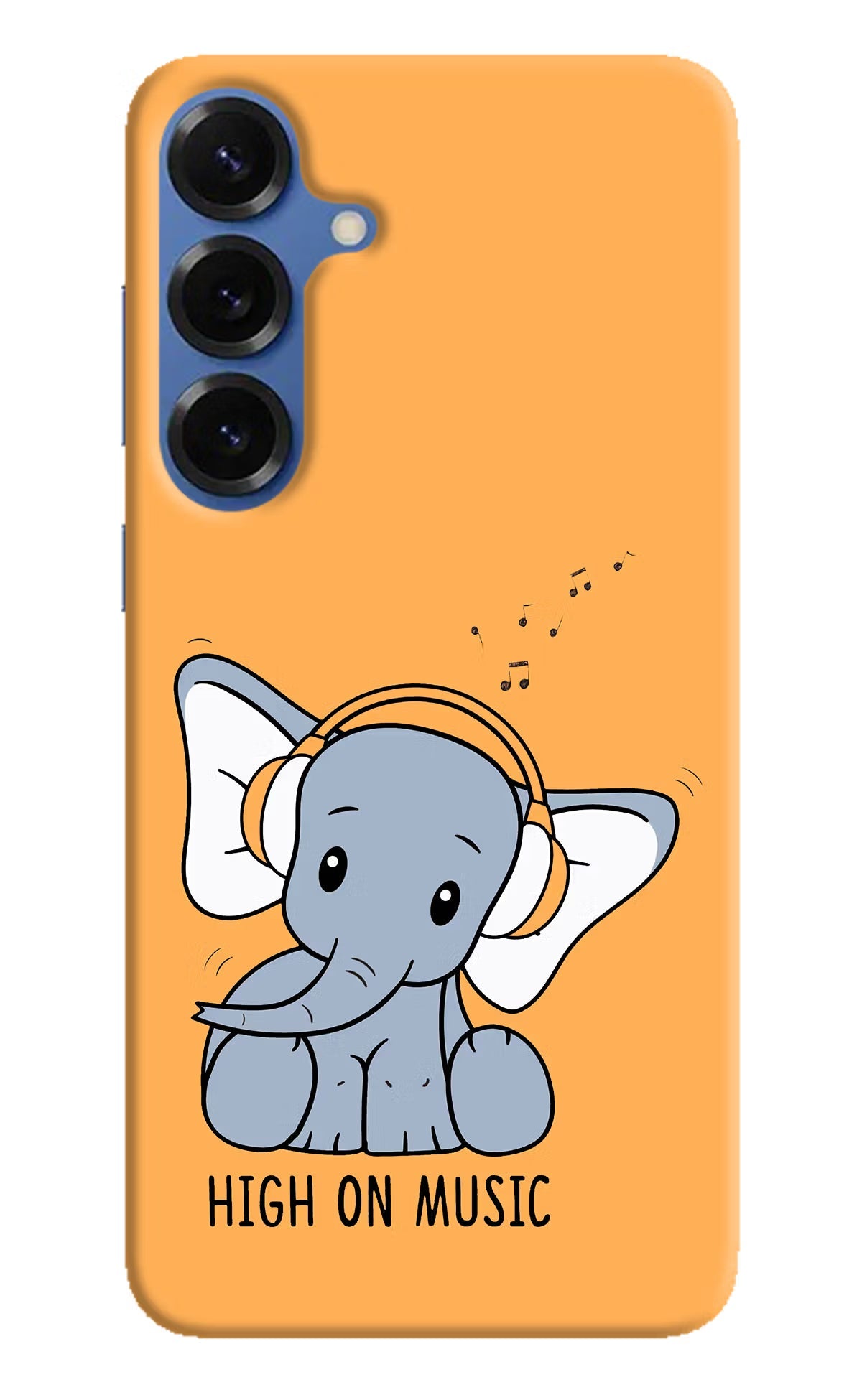 High On Music Samsung S25 Back Cover