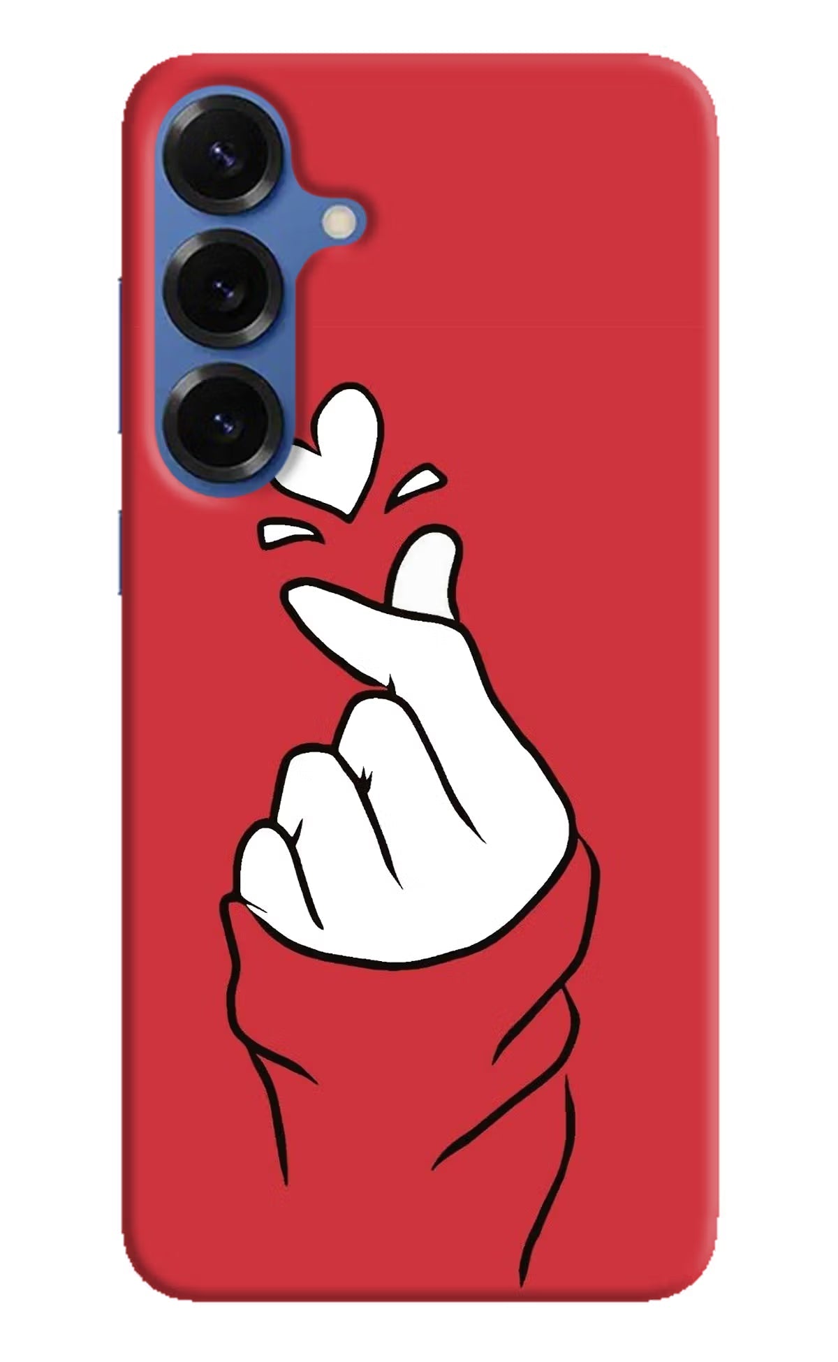Korean Love Sign Samsung S25 Back Cover