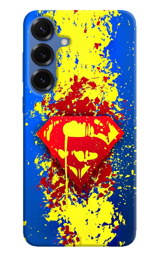Superman logo Samsung S25 Back Cover