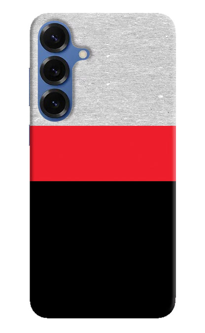 Tri Color Pattern Samsung S25 Back Cover