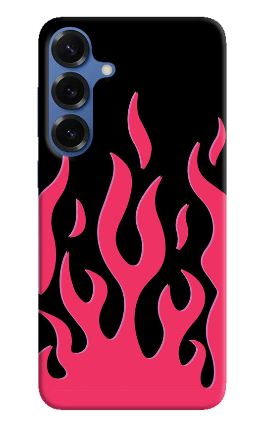 Fire Flames Samsung S25 Back Cover