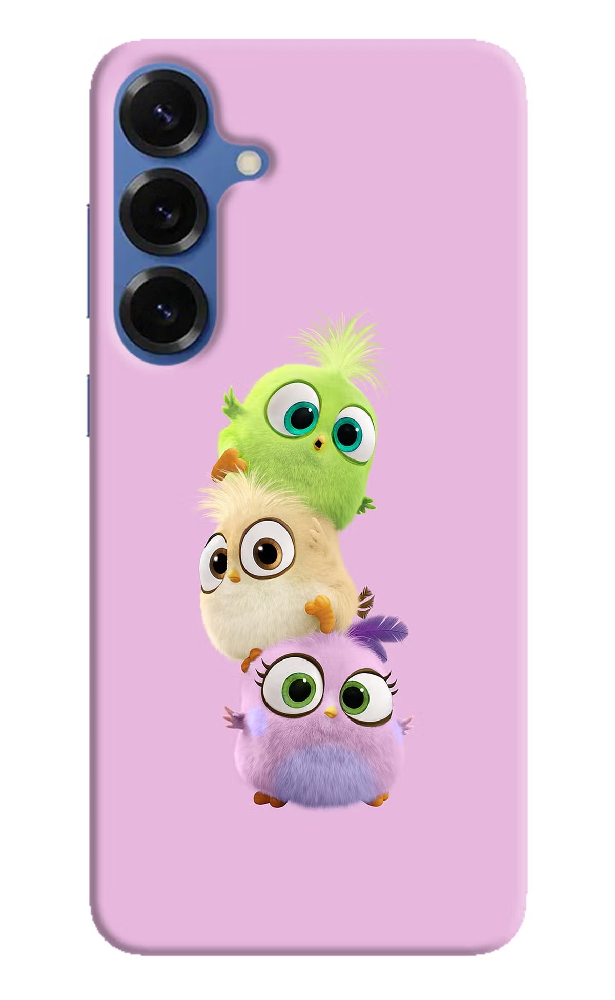 Cute Little Birds Samsung S25 Back Cover