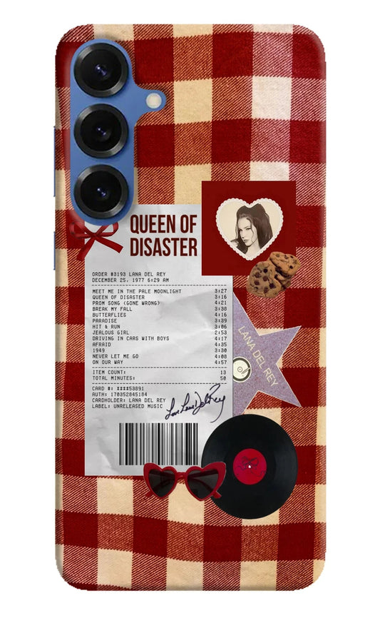 Queen of Disaster Samsung S25 Back Cover