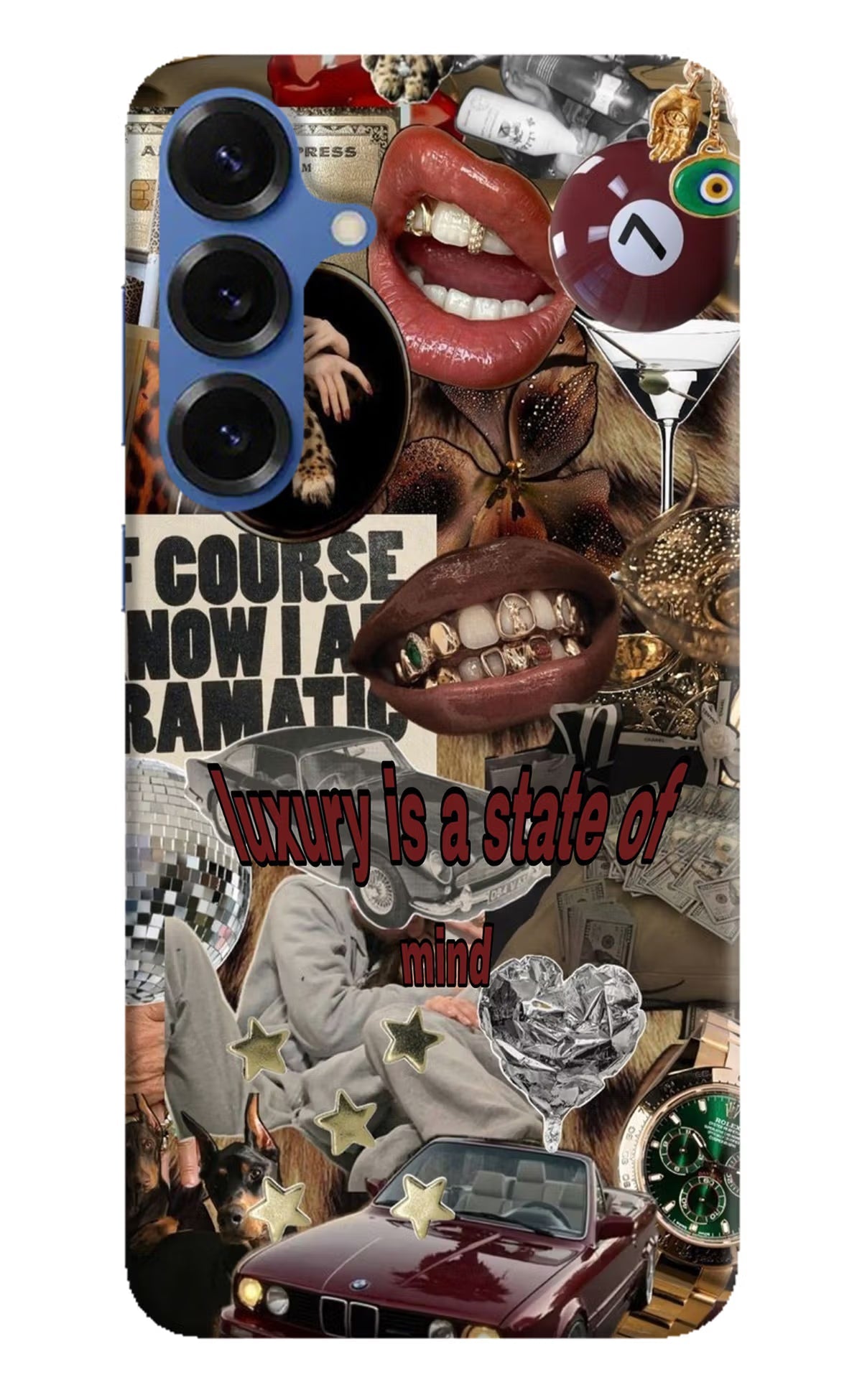 Luxury Samsung S25 Back Cover