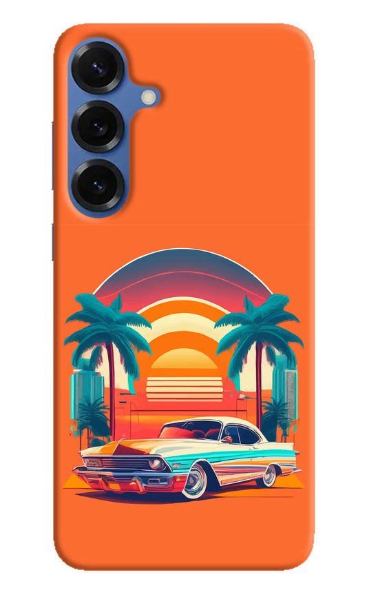 Palm Drive 80s Samsung S25 Back Cover