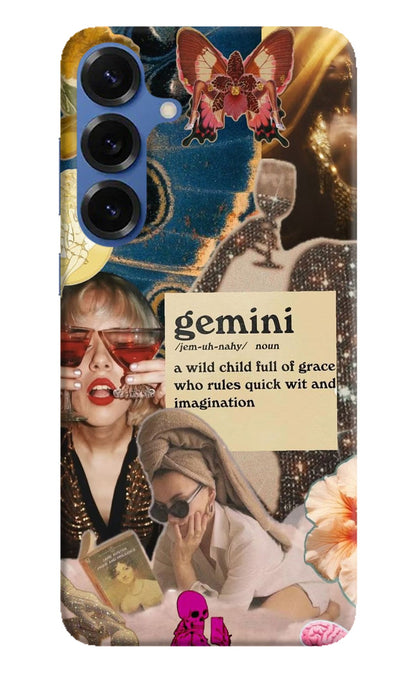 Gemini Zodiac Samsung S25 Back Cover