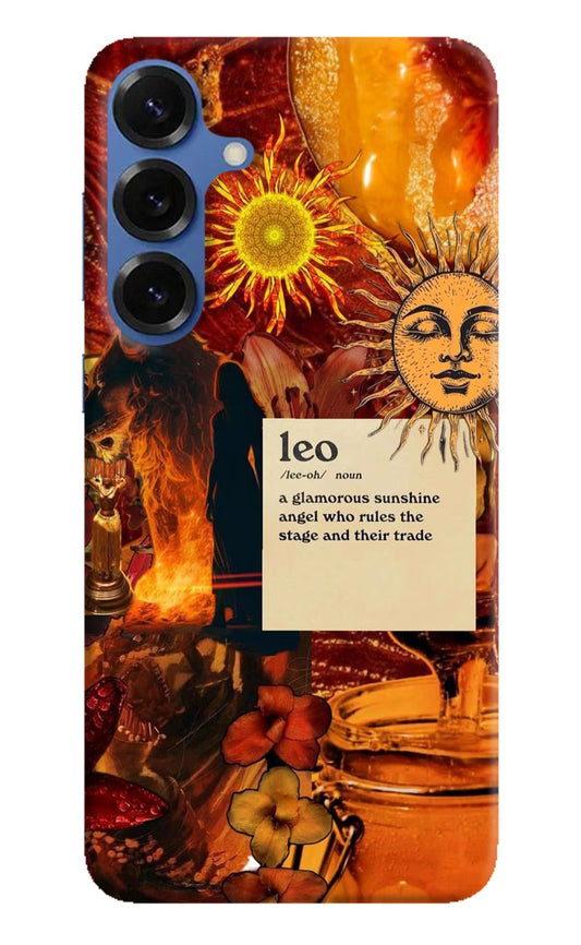 Leo Zodiac Samsung S25 Back Cover