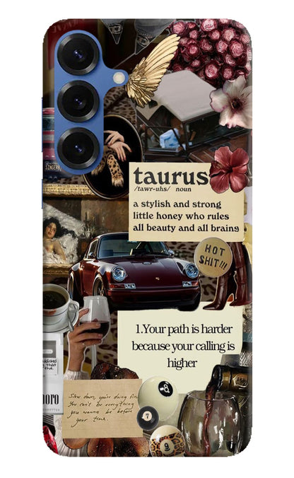 Taurus Zodiac Samsung S25 Back Cover