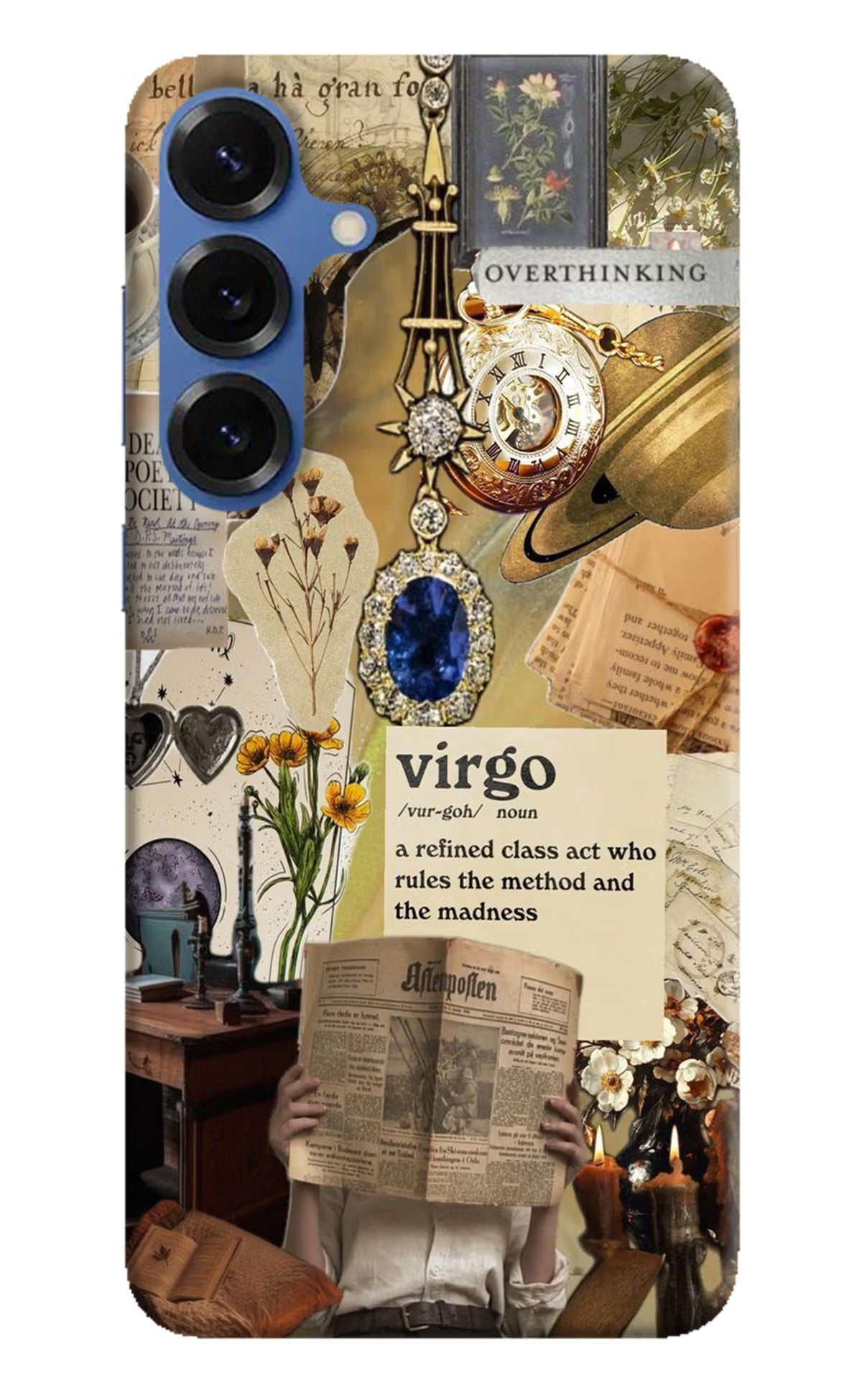 Virgo Zodiac Samsung S25 Back Cover