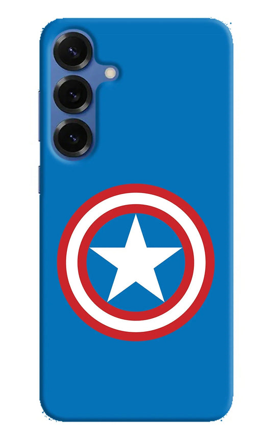 Captain America Logo Samsung S25 Plus Back Cover