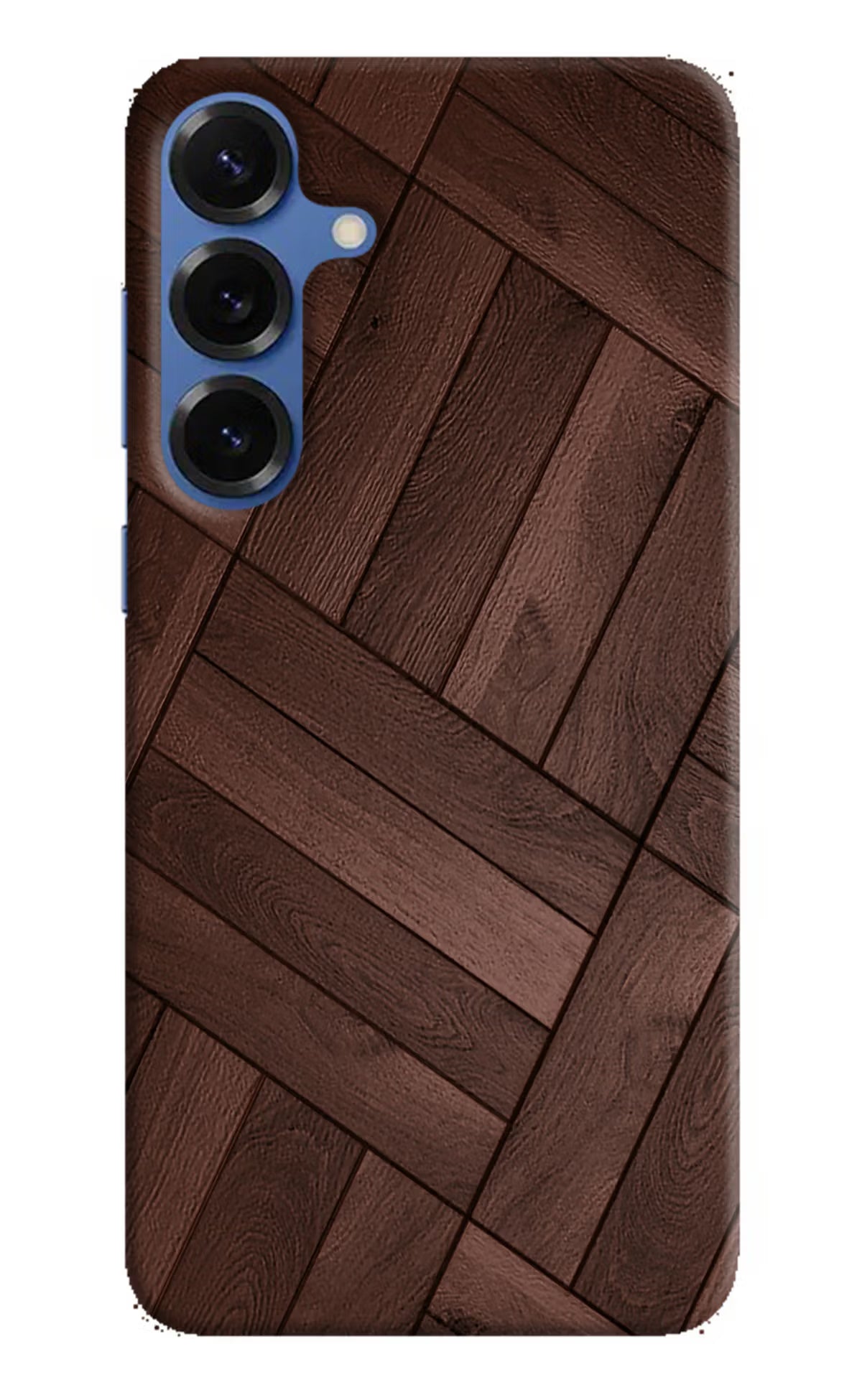 Wooden Texture Design Samsung S25 Plus Back Cover