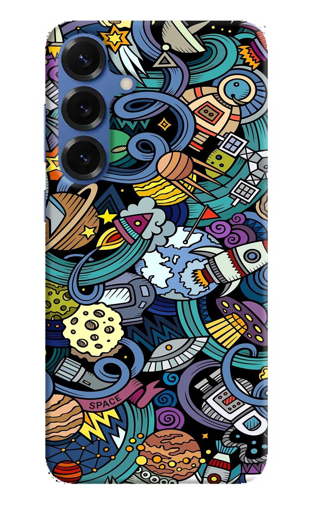 Space Abstract Samsung S25 Plus Back Cover