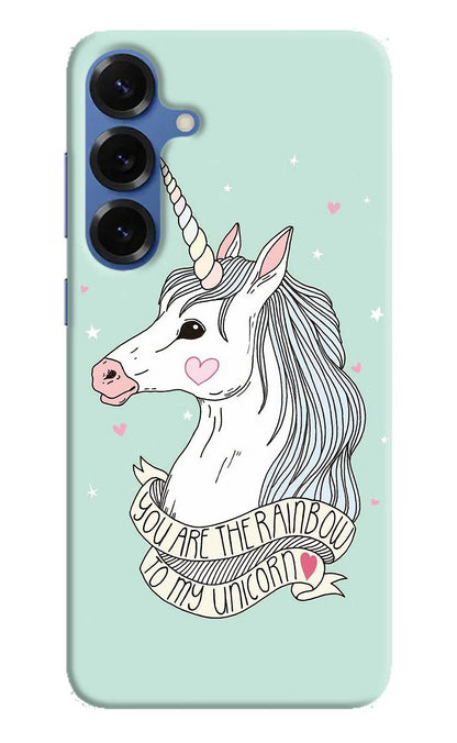 Unicorn Wallpaper Samsung S25 Plus Back Cover