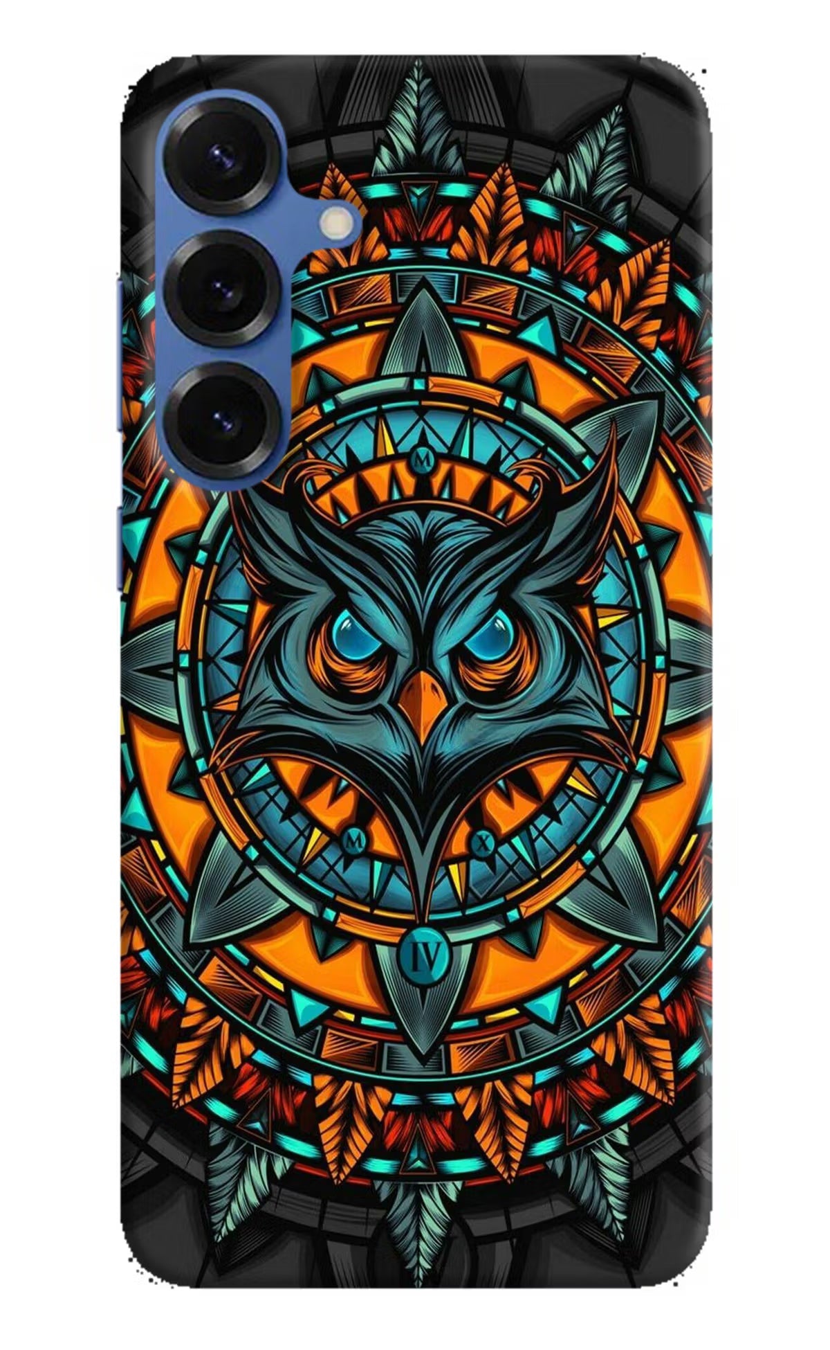 Angry Owl Art Samsung S25 Plus Back Cover