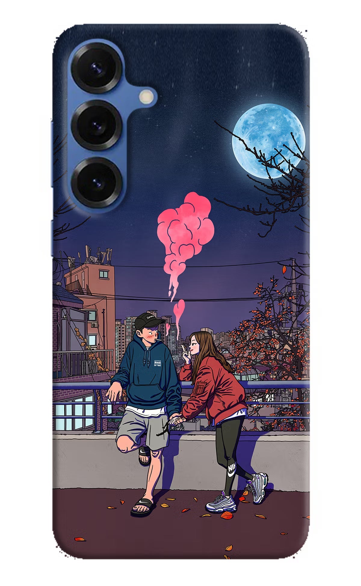Chilling Couple Samsung S25 Plus Back Cover