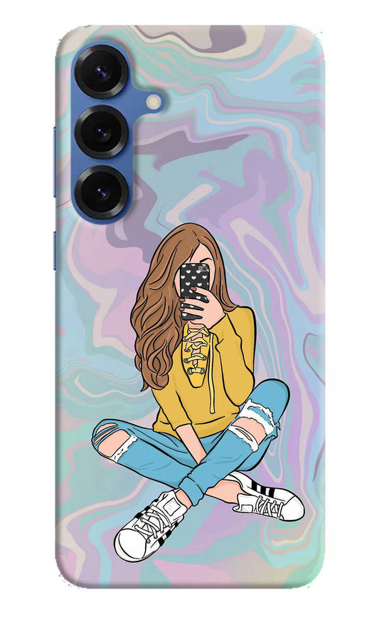 Selfie Girl Samsung S25 Plus Back Cover