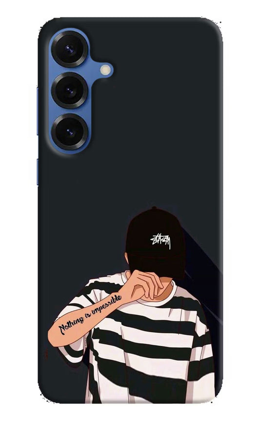 Aesthetic Boy Samsung S25 Plus Back Cover
