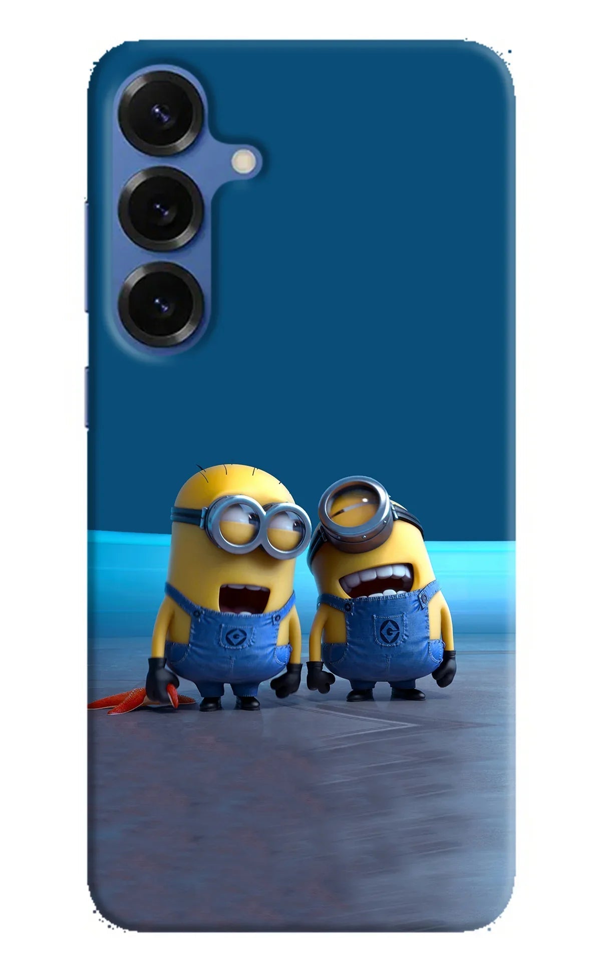 Minion Laughing Samsung S25 Plus Back Cover