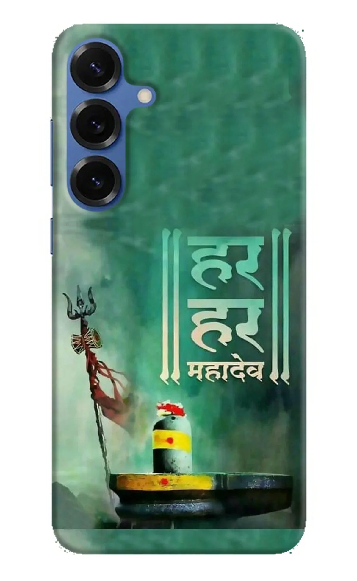Har Har Mahadev Shivling Samsung S25 Plus Back Cover