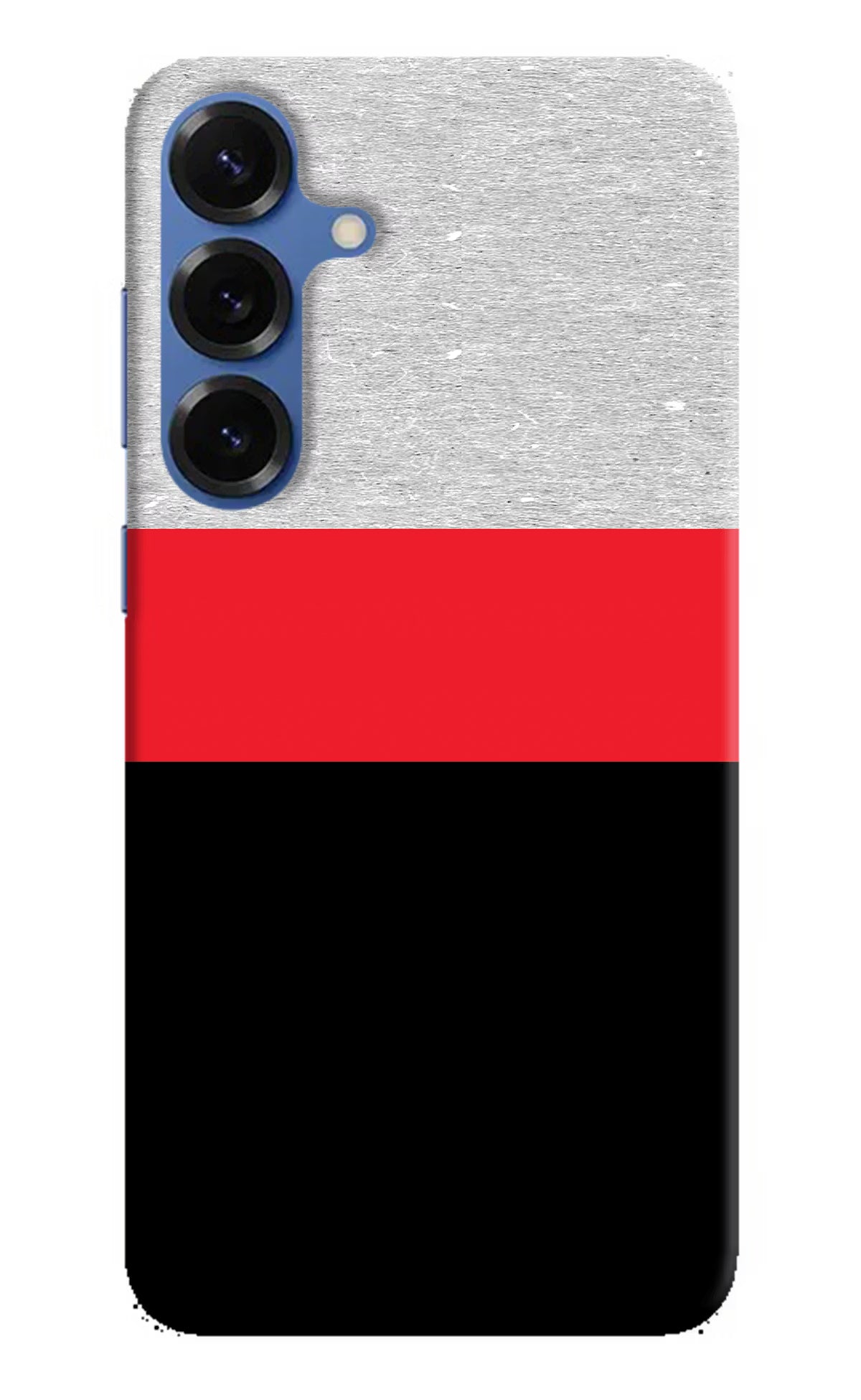 Tri Color Pattern Samsung S25 Plus Back Cover