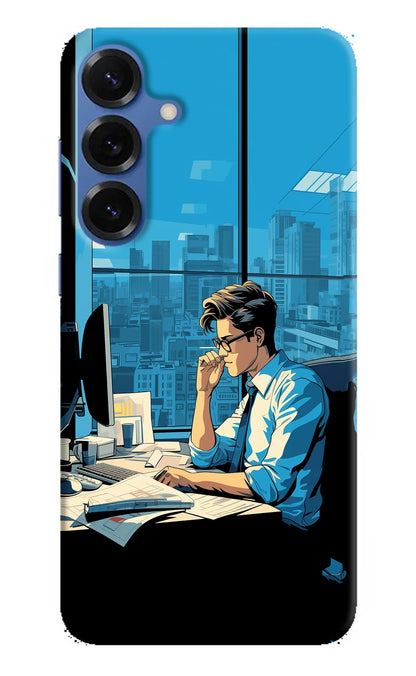 Focused Hustler (AI Generated) Samsung S25 Plus Back Cover