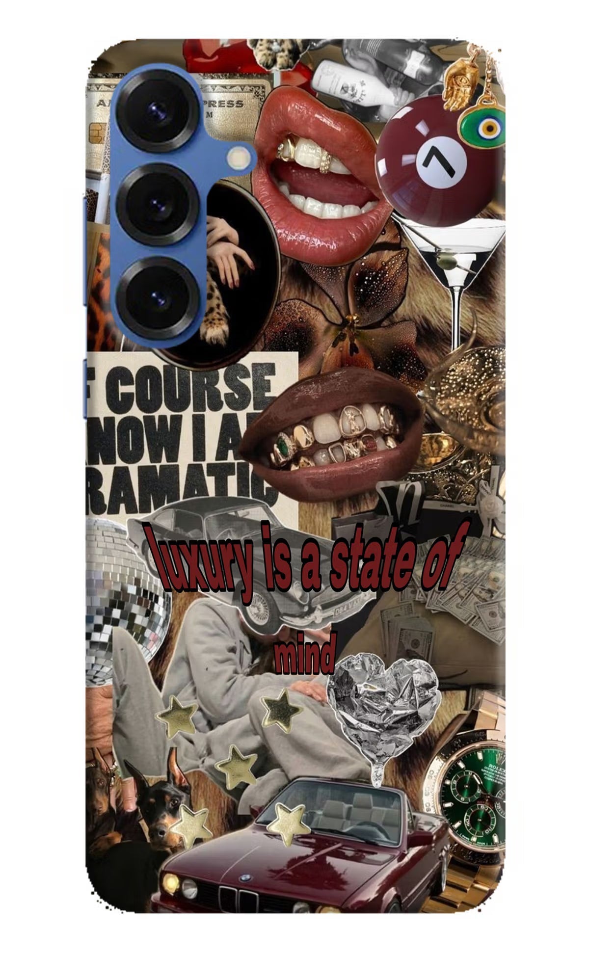 Luxury Samsung S25 Plus Back Cover