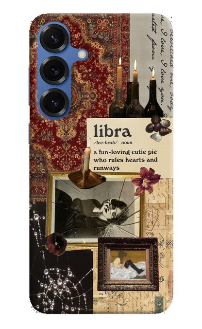 Libra Zodiac Samsung S25 Plus Back Cover