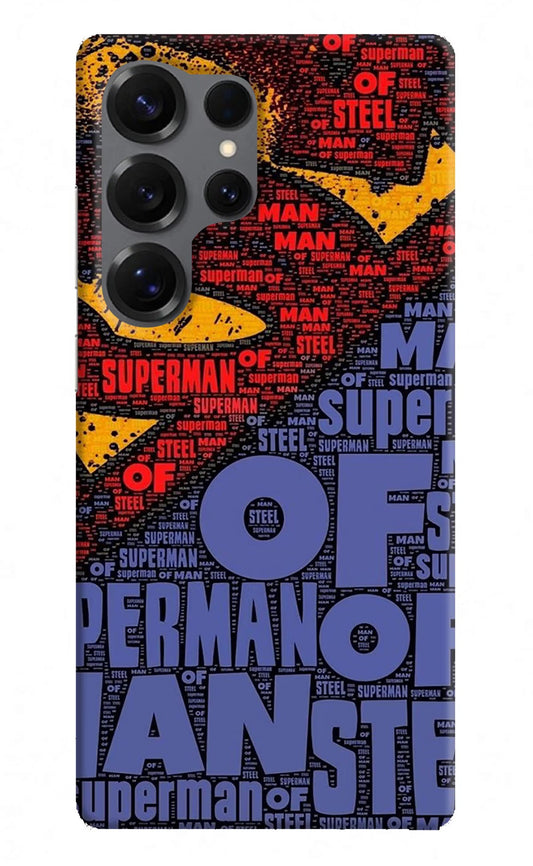 Superman Samsung S25 Ultra Back Cover